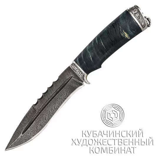 Нож из дамасской стали