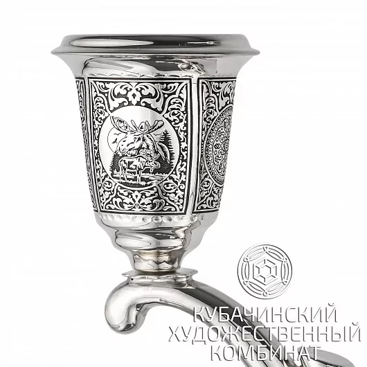 Подсвечник из серебра