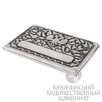 Обложка для удостоверения из серебра