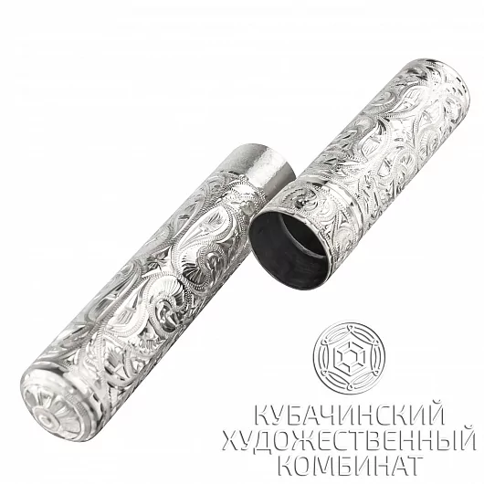 Сигарница из серебра