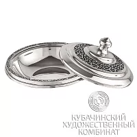 Пепельница серебряная