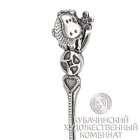 Ложка чайная из серебра 925 пробы