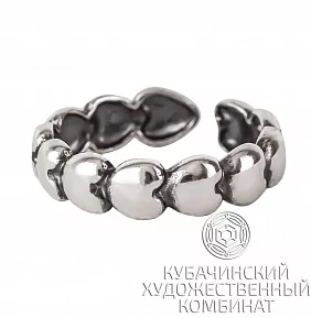Кольцо серебряное 925 пробы