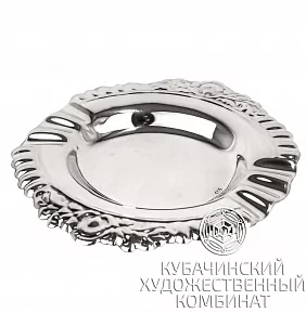 Пепельница из серебра 925 пробы