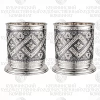 Набор из 2 стаканов из серебра на 190 мл