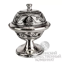 Икорница из серебра на 120 мл