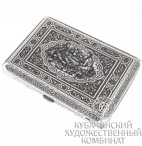 Пепельница серебряная 