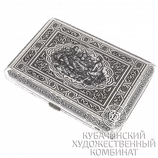 Пепельница серебряная 