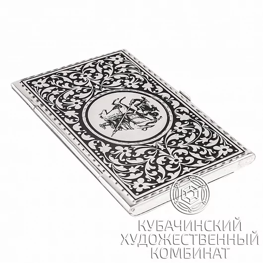 Картхолдер серебряный