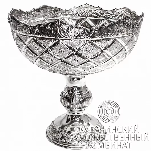 Фруктовница серебряная 925 пробы