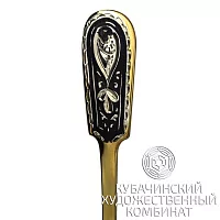 Чайная ложка из серебра
