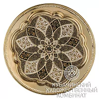 Набор из 6 стопок с подносом из латуни на 85 мл