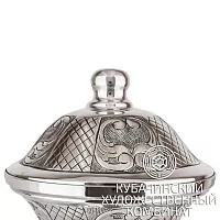 Икорница серебряная на 155 мл