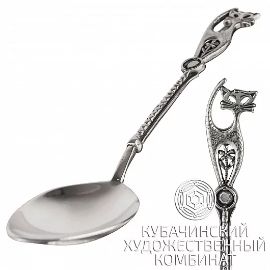 Ложка чайная из серебра 925 пробы