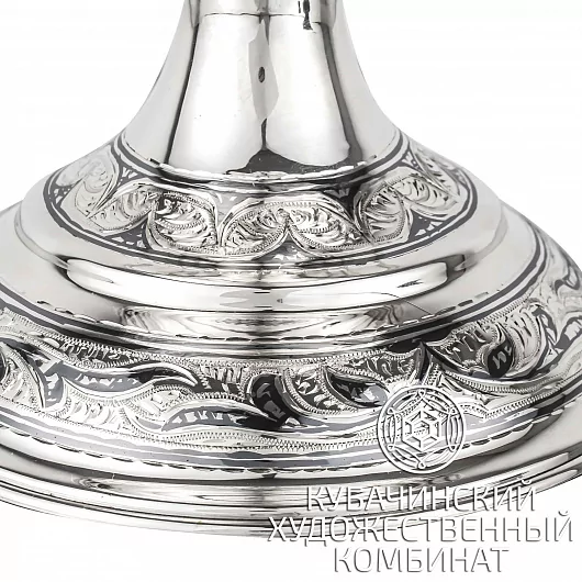 Фруктовница из серебра