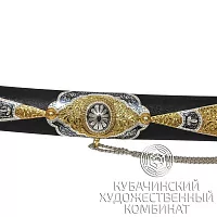 Сабля ручной работы из серебра