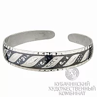 Серебряный браслет «Лебедь»