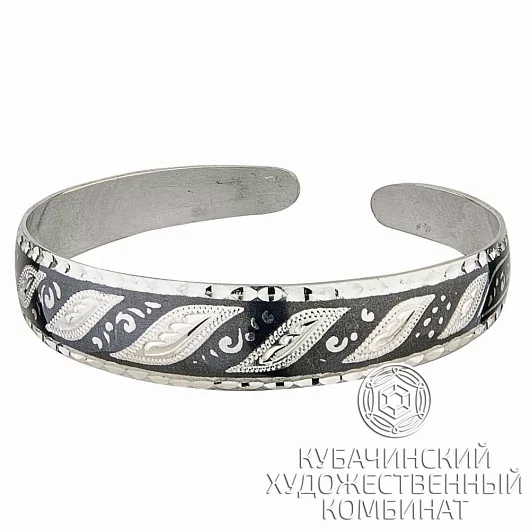 Серебряный браслет «Лебедь»