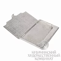 Картхолдер серебряный