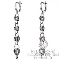 Серьги из серебра 925 пробы