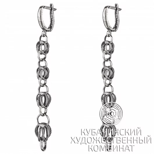 Серьги из серебра 925 пробы