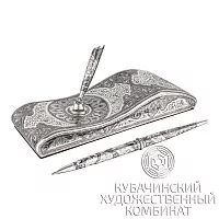 Настольный набор из серебра