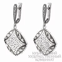Серьги из серебра 925 пробы
