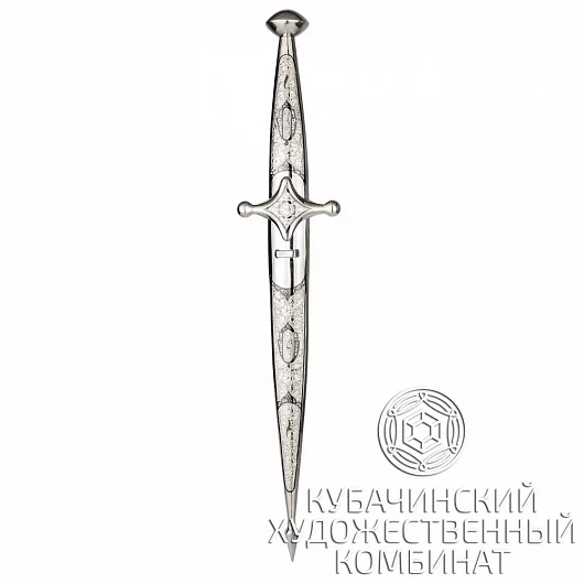 Кинжал серебряный