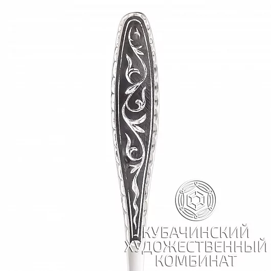 Вилка десертная из серебра 925 пробы
