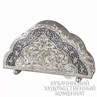Салфетница серебряная 