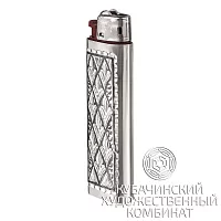 Зажигалка серебряная