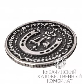 Монета из серебра 925 пробы
