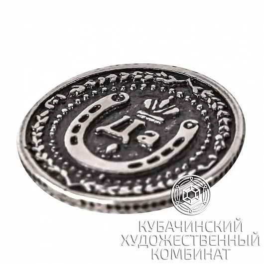 Монета из серебра 925 пробы