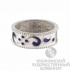 Кольцо серебряное 925 пробы