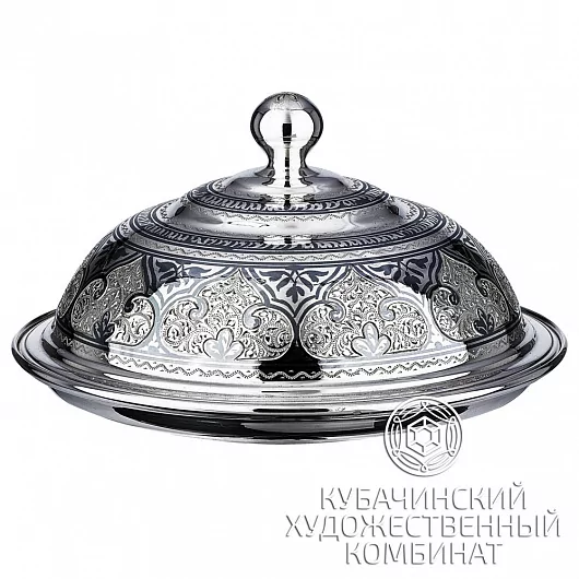 Масленка из серебра