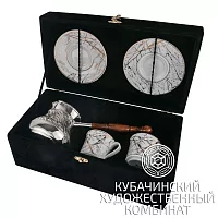Кофейный набор из латуни на 560
