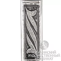 Зажигалка серебряная