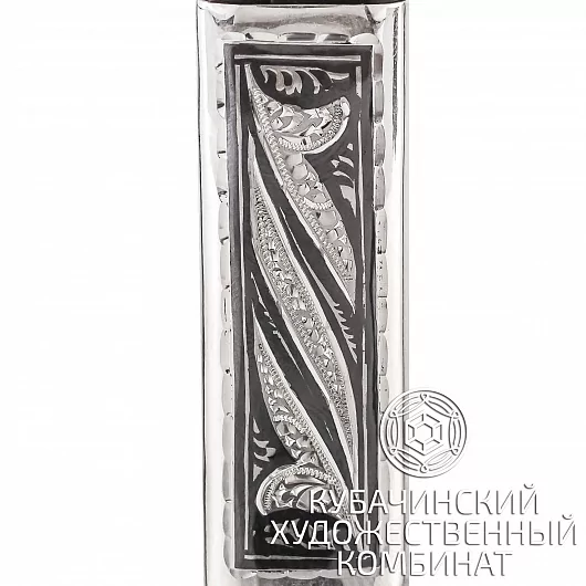 Зажигалка серебряная