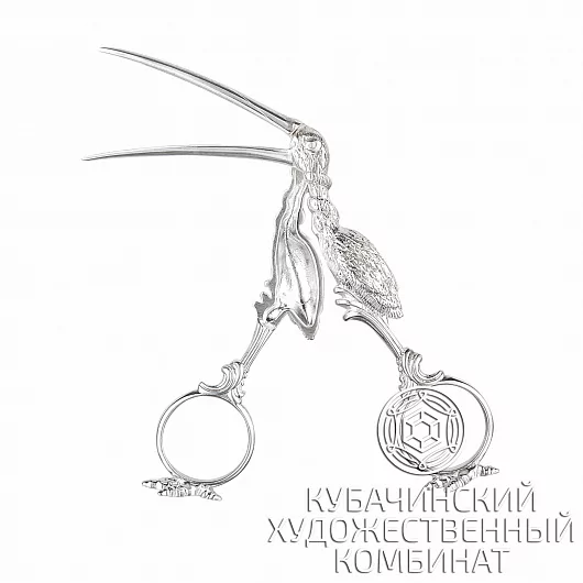 Щипцы из серебра 925 пробы