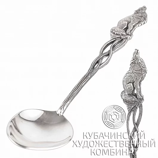 Ложка чайная из серебра 925 пробы