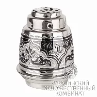 Солонка серебряная