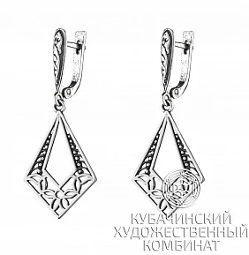 Серьги из серебра 925 пробы