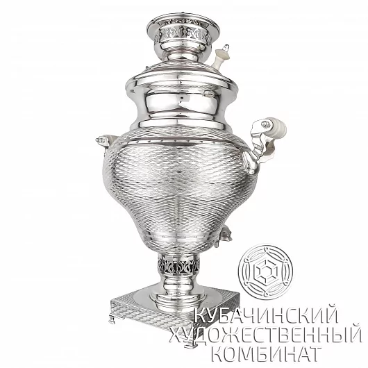 Самовар из серебра 925 пробы