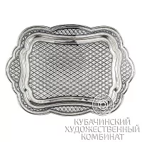 Поднос из серебра