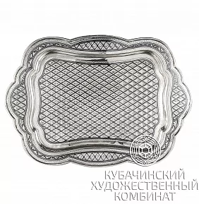 Поднос из серебра