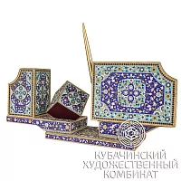 Настольный набор из серебра