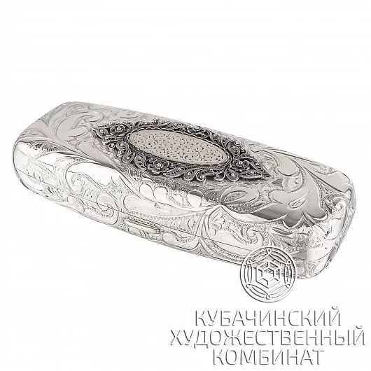 Футляр для очков из серебра