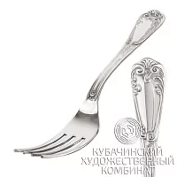 Вилка столовая из серебра 925 пробы