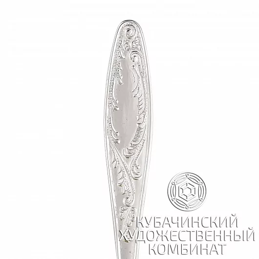 Ложка десертная из серебра 925 пробы