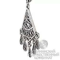 Серьги из серебра 925 пробы